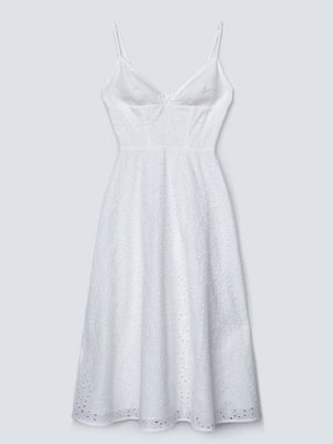 Платье А-силуэта молочного цвета | 6080289