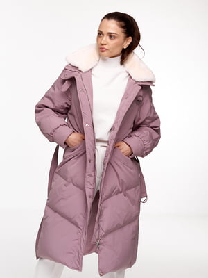 Пальто розовое | 6081570
