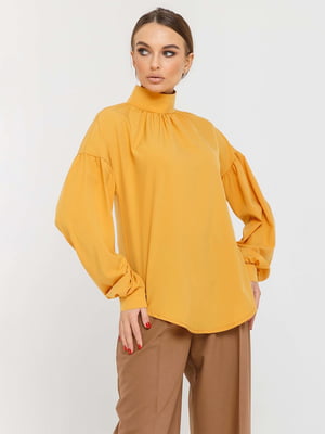 Блуза гірчичного кольору | 6087160