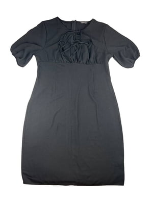 Платье-футляр черное | 6087685
