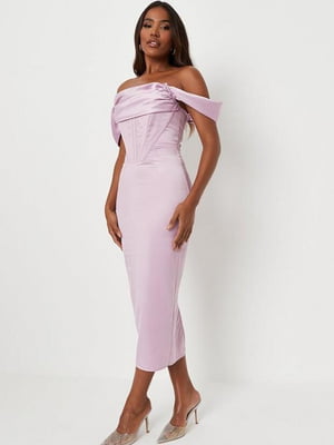Сукня-футляр лавандового кольору | 6087812