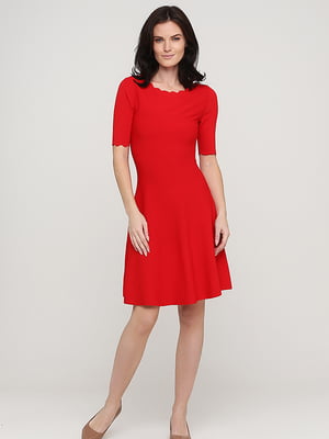 Сукня А-силуету червона | 6087835