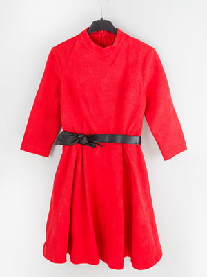 Платье А-силуэта красное | 6087884