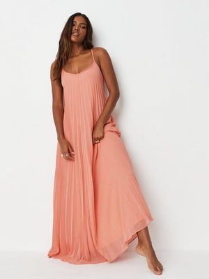 Сукня А-силуету персикового кольору | 6094229