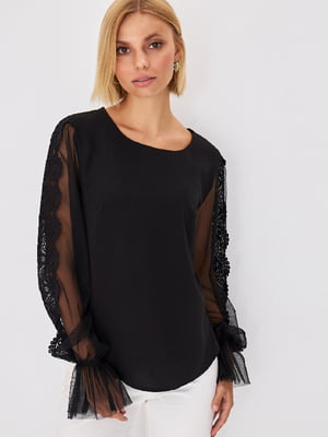 Блуза черная | 6095302