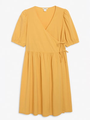 Платье горчичного цвета | 6068335