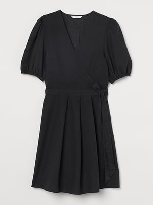 Платье А-силуэта черное | 6068543