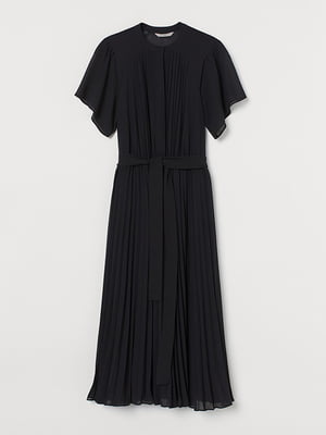 Платье А-силуэта черное | 6068558