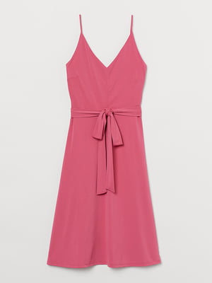 Платье А-силуэта розовое | 6081878