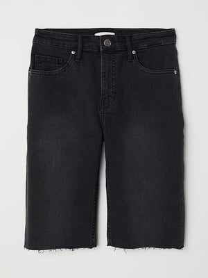 Шорты джинсовые черные | 6096984