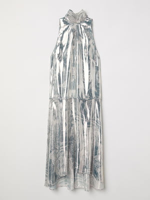 Сукня сріблястого кольору | 6096986