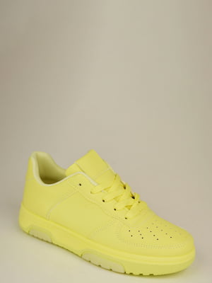 Кроссовки лимонного цвета | 6098156