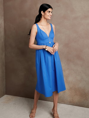Сукня А-силуету синя | 6100738