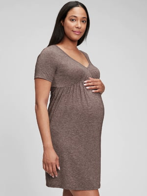 Сукня для вагітних сіра | 6100807