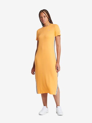 Сукня-футболка оранжевого кольору | 6100880