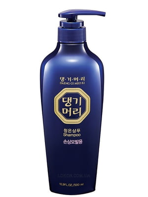 Тонизирующий шампунь для поврежденных волос Chungeun Shampoo for damaged hair Daeng Gi Meo Ri (500 мл) | 6101579