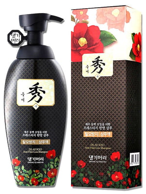 Шампунь проти випадання волосся Dlaе Soo Anti-Hair Loss Shampoo Daeng Gi Meo Ri (400 мл) | 6101591