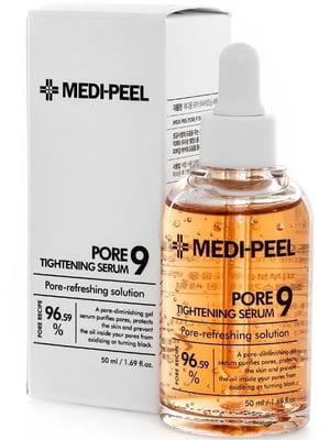 Сироватка від чорних крапок та комедонів Pore 9 Tightening Serum Medi-Peel (50 мл) | 6101649