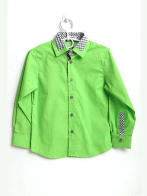 Рубашка зеленая | 5791388