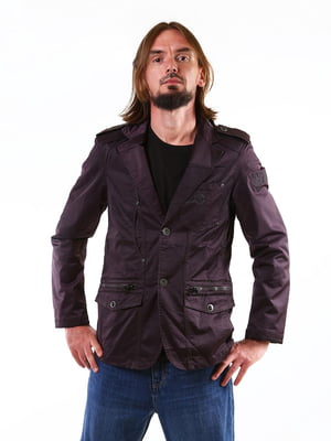 Пиджак темно-фиолетовый | 6102335