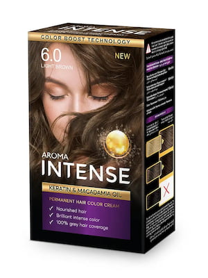 Краска для волос Aroma Intense 6.0 світло-коричневий | 6104914