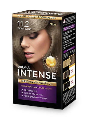 Фарба для волосся Aroma Intense 11.2 сріблясто-русявий | 6104922
