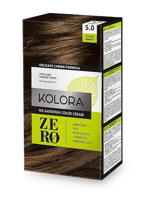 Краска для волос Kolora Zero — 5.0 Золотой коньяк | 6104931