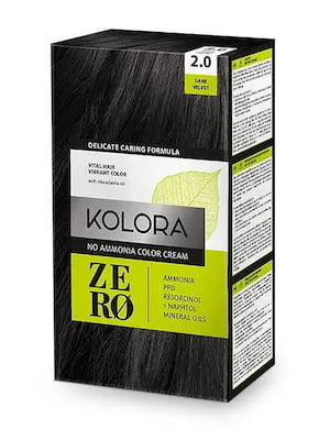 Краска для волос Kolora Zero – 2.0 Темный бархат | 6104934