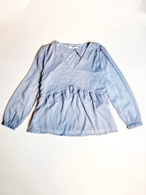 Блуза блакитна | 6110166