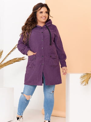Куртка-вітрівка фіолетова | 6106083