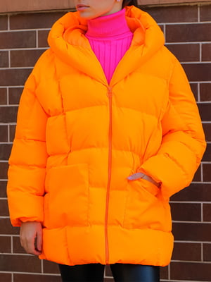 Куртка оранжевого кольору | 6110287