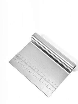 Скребок металевий для розрізання тіста (15х11,5 см) | 6111833