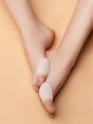 Комплект силиконовых ортопедических фиксаторов для больших пальцев ног (2 шт.) | 6112732