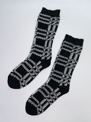 Шкарпетки чорно-білі | 6115707
