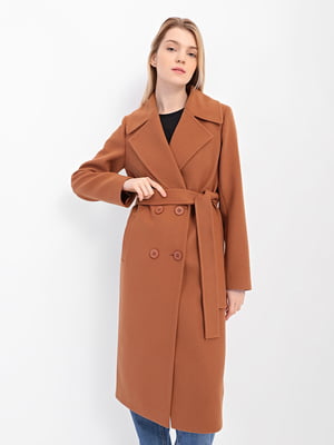 Пальто коричневое | 6116984