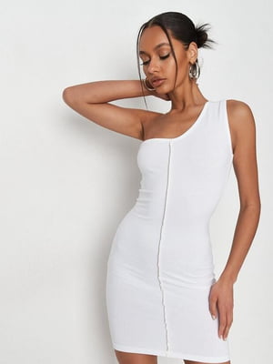 Платье-футляр белое | 6117424