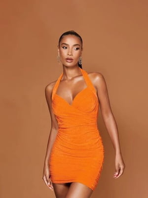 Платье оранжевое | 6117693