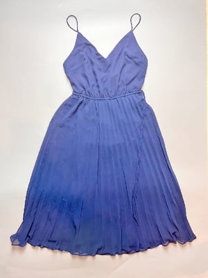 Платье А-силуэта синее | 6117701