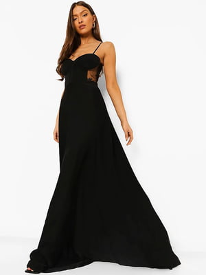 Платье вечернее черное | 6117842