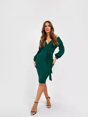 Сукня-футляр зелена | 6117961