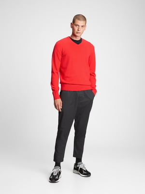 Пуловер красный | 6118421