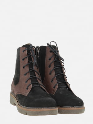 Ботинки черно-коричневые | 6119658
