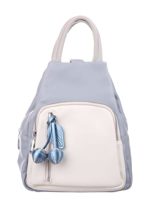 Рюкзак біло-блакитний | 6120010