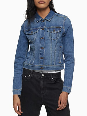 Куртка джинсовая синяя | 6120155