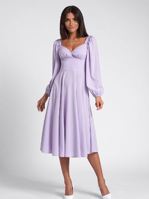 Сукня А-силуету лавандового кольору | 6122053