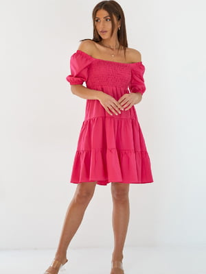 Сукня А-силуету рожева | 6122156