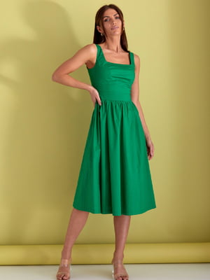 Сукня А-силуету зелена | 6122157