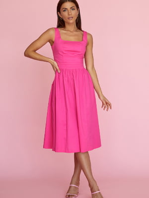 Платье А-силуэта розовое | 6122158