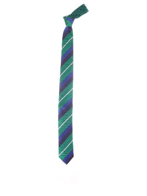 Краватка зелена в смужку | 6122571