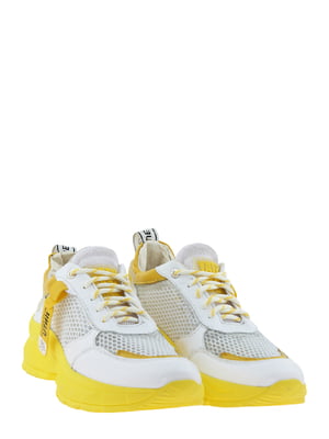 Кросівки біло-жовті | 6124587